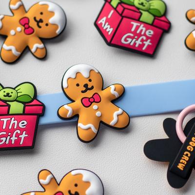 Show full view: Jiby Dog Crew Gingerbro Jiby Dog Charm Collar Accessory, Brown slide 2 of 7