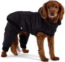 GF Pet Odyssey Dog Snowsuit, Black, Small