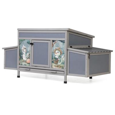 Show full view: Coziwow 2 Nesting Boxes Wooden Chicken Coop slide 9 of 9