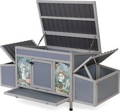 Coziwow 2 Nesting Boxes Wooden Chicken Coop slide 1 of 9