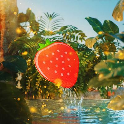 Show full view: Happy & Polly Double-Layer Strawberry Cat Litter Trapping Mat, 24 x 21-in slide 5 of 10