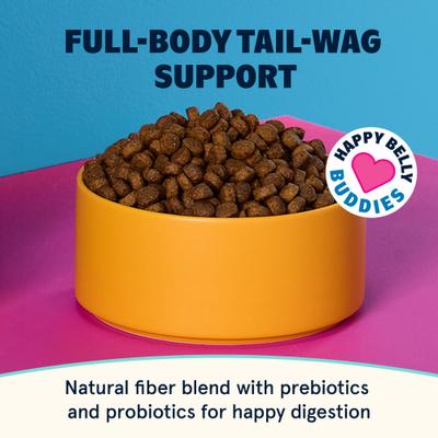 Show full view: BARK in the Belly High Protein Salmon & Ancient Grains Recipe Dry Dog Food, 4-lb bag slide 4 of 10