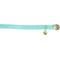 Show in main carousel: Frisco Velvet Removable Bunny Tie Breakaway Cat Collar, Turquoise, 8 to 12-in neck, 3/8-in wide slide 5 of 10