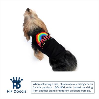 Show full view: Hip Doggie Pride Tank Dog Shirt, X-Large slide 2 of 7