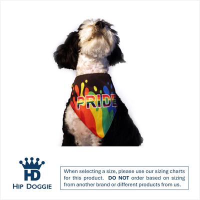 Show full view: Hip Doggie Pride Dog Bandana, Small slide 2 of 8