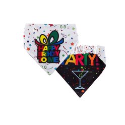 Hip Doggie Party Dog Bandana, Small