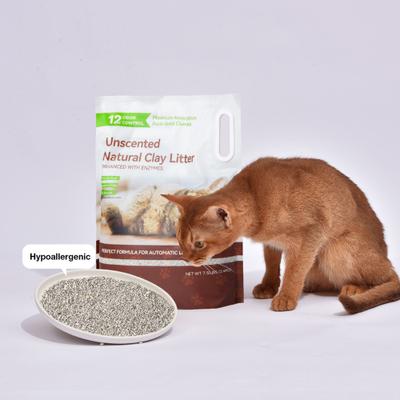 Show full view: els pet Premium Unscented Clumping Clay Sensitive Cat Litter, 7.5-lb bag slide 6 of 8