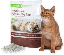 els pet Premium Unscented Clumping Clay Sensitive Cat Litter, 7.5-lb bag
