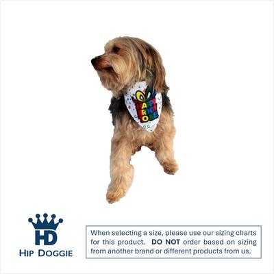 Show full view: Hip Doggie Party Dog Bandana, Medium slide 2 of 8