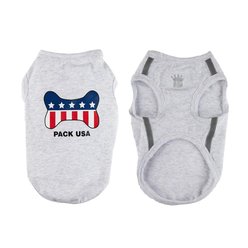 Hip Doggie Pack USA Tank Dog Shirt, X-Large