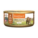 Instinct Original Real Duck Recipe Grain-Free Pate Wet Cat Food, 5.5-oz can, case of 12