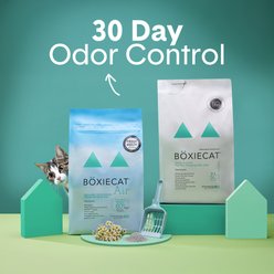 Boxiecat Air Gently Scented Lightweight Clumping Cat & Kitty Litter, 16.5-lb bag slide 2 of 9