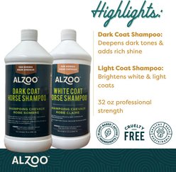 ALZOO Dark Coat Horse Shampoo, 32-fl oz bottle slide 2 of 6