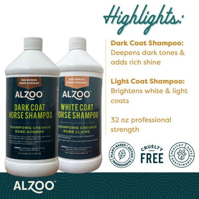 Show full view: ALZOO White Coat Horse Shampoo, 32-fl oz bottle slide 6 of 7