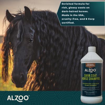 Show full view: ALZOO Dark Coat Horse Shampoo, 32-fl oz bottle slide 5 of 7