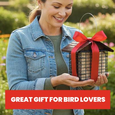 Show full view: More Birds Two Cake Suet Buffet Bird Feeder slide 9 of 9