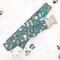 Show in main carousel: Zaley Designs Gingerbread Cotton Dog Collar, Teal, Medium: 13 to 20-in neck, 1-in wide slide 4 of 5