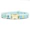 Show in main carousel: Zaley Designs Christmas Trees Cotton Dog Collar, Blue, Medium: 13 to 20-in neck, 1-in wide slide 1 of 4
