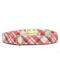 Show in main carousel: Zaley Designs Christmas Plaid Cotton Dog Collar, Pink, X-Small: 8 to 12-in neck, 5/8-in wide slide 2 of 3