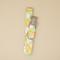 Show in main carousel: Zaley Designs Cotton Dog Collar, Citrus & Olive, Medium: 13 to 20-in neck, 1-in wide slide 4 of 5