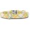 Show in main carousel: Zaley Designs Cotton Dog Collar, Citrus & Olive, Medium: 13 to 20-in neck, 1-in wide slide 2 of 5