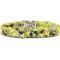 Show in main carousel: Zaley Designs Rubber Ducks Cotton Dog Collar, Yellow, Large: 15 to 25-in neck, 1-in wide slide 2 of 5