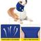 Show in main carousel: NANAKI Calming Hoodie Ear Wraps for Dogs, Blue, Small slide 7 of 9