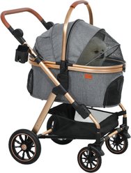 PawHut 3 in 1 Dog Stroller with Detachable Cabin