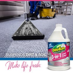 OdoBan 3-in-1 Odor Eliminating Carpet Cleaner, 1-gal bottle slide 2 of 5