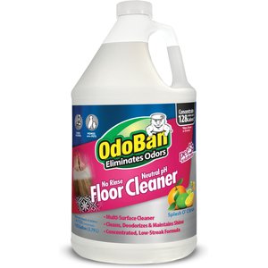 OdoBan No Rinse Neutral pH Floor Cleaner, Citrus Scent, 1-gal bottle