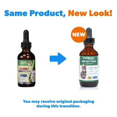 Show full view: Liquid Health Pets Joint Purr-Fection Cat Supplement, 2-fl oz slide 3 of 5