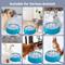 Show in main carousel: UPSKY Outdoor Waterproof Smart Heated Non-Skid Acrylonitrile Butadiene Styrene Slow Feeder Dog & Cat Water Bowl with Chew Resistant Cord, Blue, Large: 3-L slide 7 of 10