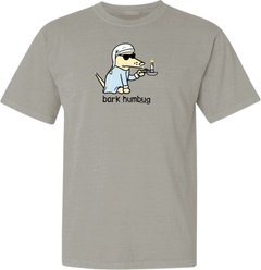 Teddy the Dog Christmas Bark Humbug Classic Tee, Midnight Dream, X-Small slide 1 of 2