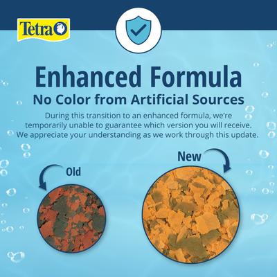 Show full view: Tetra Cichlid Flakes Cichlid Fish Food, 5.65-oz jar slide 2 of 11