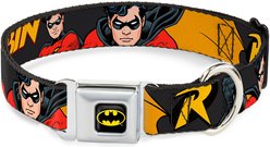 Buckle-Down DC Comics Robin Dog Collar, Large: 20 to 31-in neck, 1.5-in wide