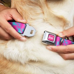 Buckle-Down Mattel Barbie B Icon Dog Collar, Small: 13 to 17-in neck, 1.5-in wide slide 2 of 8