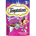 Temptations MixUps Purricorn Chicken Dairy & Shrimp Flavors Crunchy & Soft Cat Treats, 3-oz bag