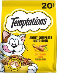 Temptations Adult Tasty Chicken Flavor Dry Cat Food, 20-lb bag