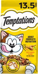 Temptations Adult Tasty Chicken Flavor Dry Cat Food, 13.5-lb bag