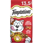 Temptations Beef, Chicken, & Cheese BBQ Flavor Adult Dry Cat Food, 13.5-lb bag