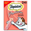Temptations Creamy Puree with Salmon Lickable Cat Treats, 0.425-oz pouch, 24 count