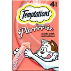 Temptations Creamy Puree with Salmon Lickable Cat Treats, 0.425-oz pouch, 4 count