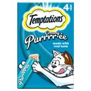 Temptations Creamy Puree with Tuna Lickable Cat Treats, 0.425-oz pouch