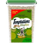 Temptations MixUps Catnip Fever Flavor Soft & Crunchy Cat Treats, 16-oz tub