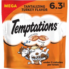 Temptations Classic Tantalizing Turkey Flavor Soft & Crunchy Cat Treats, 6.3-oz bag
