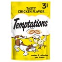 Temptations Classic Tasty Chicken Flavor Soft & Crunchy Cat Treats, 3-oz bag