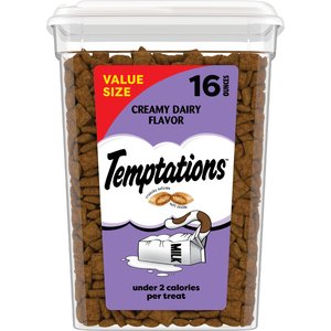 Temptations Salmon & Dairy Flavor Crunchy & Soft Kitten Treats