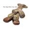 Show in main carousel: Augie Bones Mighty Peanut Butter Plant Based Tough Dog Chew Toy, Tan, 7.5-in, 1 count slide 4 of 6