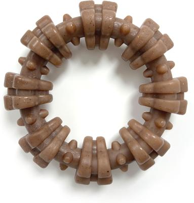 Show full view: Nylabone Strong Chew Textured Ring Real Beef & Chicken Dog Chew Toy, X-Large slide 9 of 11