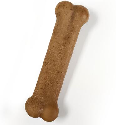 Show full view: Nylabone Strong Chew Original Bone Real Chicken Dog Chew Toy, Small slide 10 of 12